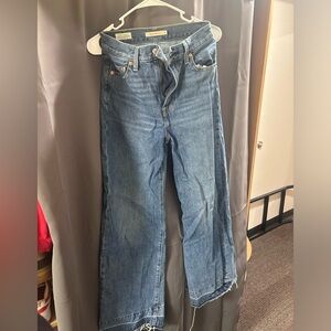 LEVIS RIBCAGE WIDE LEG JEANS